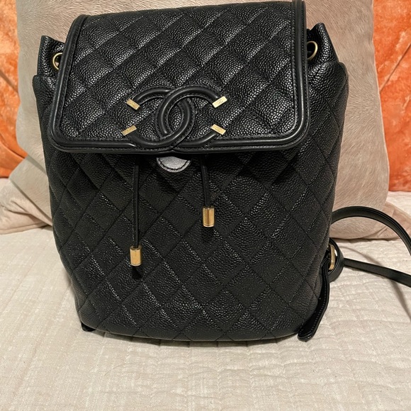 CHANEL Bags Chanel Filigree Backpack Poshmark
